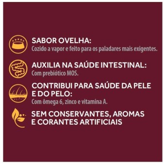 Sachê Gran Plus Gourmet - Cães Adultos - Ovelha