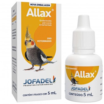 Allax 5ml Endectocida para Aves Ornamentais