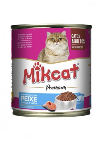 Patê Mikcat 290g Salmão
