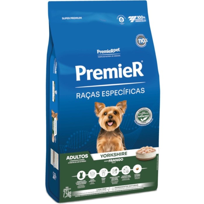 Premier Raças Específicas - Cães Adultos - Yorkshire - Frango