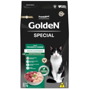 Golden Special - Gatos Castrados - Frango e Carne