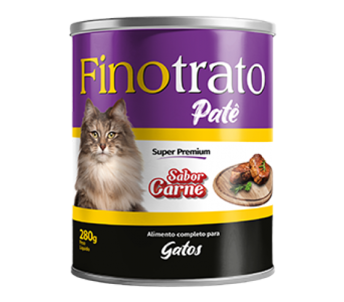 Finotrato Patê Carne Gatos Adultos 280g