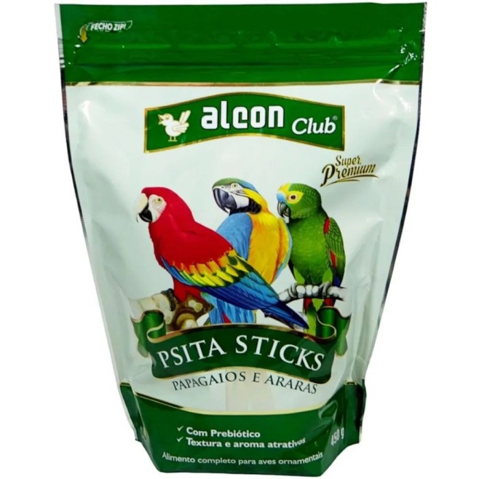 Alcon Psita Sticks - Alimento para papagaios e araras 450g