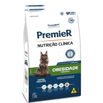 Premier Nutrição Clínica - Gatos Adultos - Obesidade