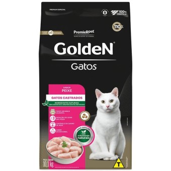 Golden Formula - Gatos Castrados - Peixe