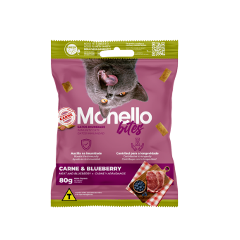 Monello Bites Gatos Imunidade 80g