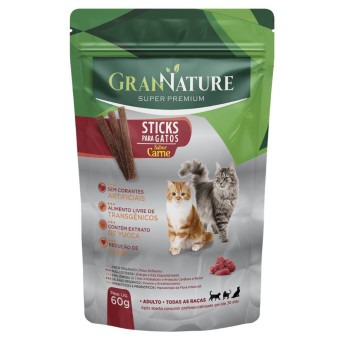 Sticks Gran Nature - Gatos Adultos - Carne