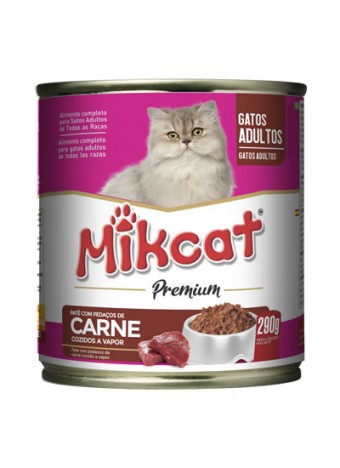 Patê Mikcat 290g Carne