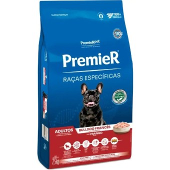 Premier Raças Específicas - Cães Adultos - Bulldog Francês - Frango