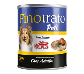 Finotrato Patê Carne Cães Adultos 280g