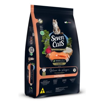 Seven Cats Beleza da Pelagem - Gatos Castrados - Salmão