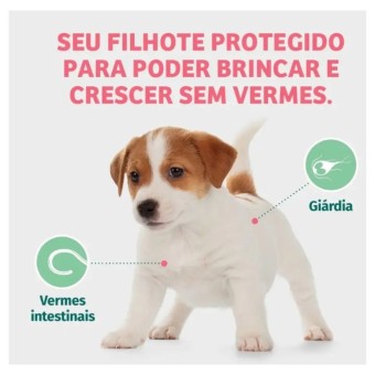 Drontal Puppy - Vermicida e giardicida para filhotes de cães
