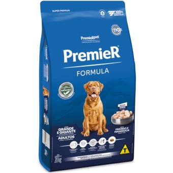 Premier Formula - Cães Adultos Porte Grande e Gigante - Frango e Mandioca