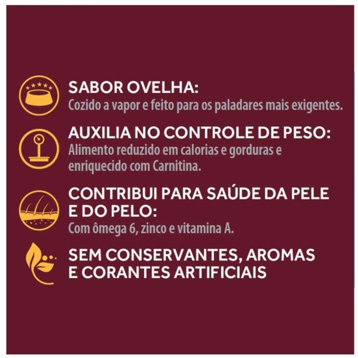 Sachê Gran Plus Gourmet - Gatos Adultos Castrados - Ovelha