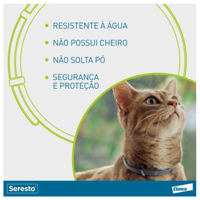 Coleira Seresto - antipulgas e carrapatos para Cães e Gatos
