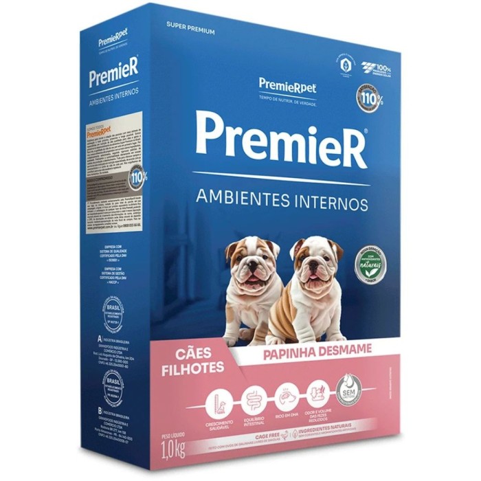 Premier Ambientes Internos - Cães Filhotes - Papinha de desmame