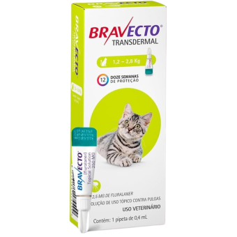 Bravecto Gatos Transdermal - Antipulgas