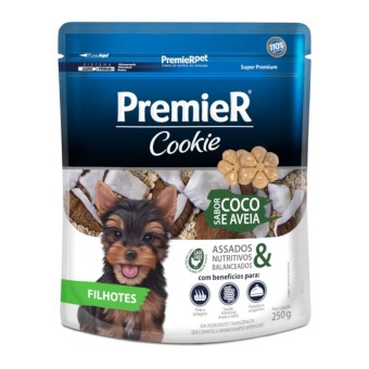 Cookie Premier - Cães Filhotes - Coco e Aveia