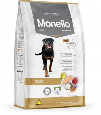 Monello Especial Cães Adultos Tradicional 15 Kg