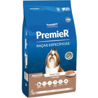 Premier Raças Específicas - Cães Adultos - Shih Tzu - Salmão