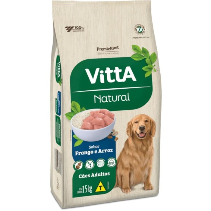 Vitta Natural - Cães Adultos - Frango e Arroz