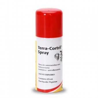 Terra-Cortril Spray para Machucados