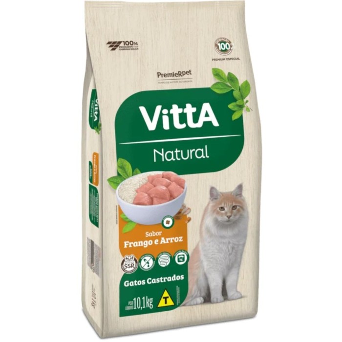 Vitta Natural - Gatos Castrados - Frango e Arroz