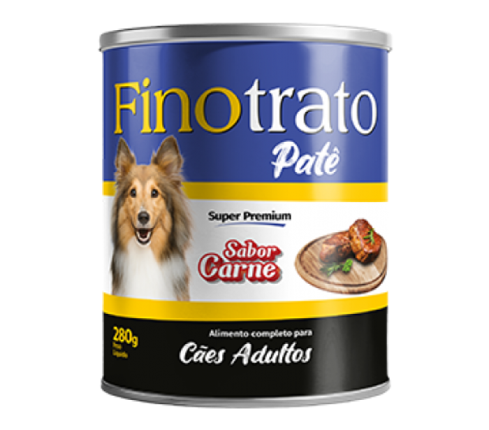 Finotrato Patê Carne Cães Adultos 280g