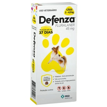Defenza - Antipulgas, Carrapatos e Sarnas para Cães