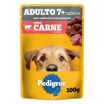 Sachê Pedigree - Cães Sênior - Carne