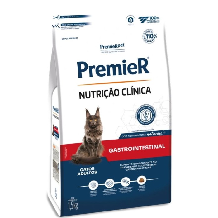 Premier Nutrição Clínica - Gatos Adultos - Gastrointestinal