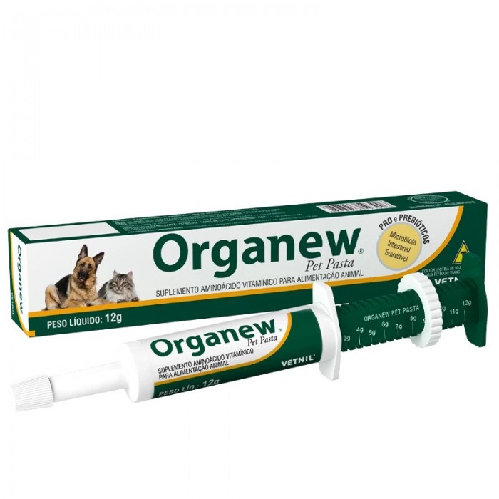 Organew Pet Proibiotico em Pasta 12g