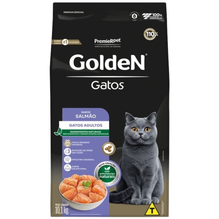 Golden Formula - Gatos Adultos - Salmão