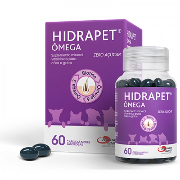 Hidrapet Ômega 60 cápsulas