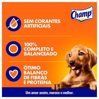 Sachê Champ - Cães Filhotes - Frango