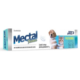 Mectal Filhotes - vermífugo em pasta para Cães e Gatos