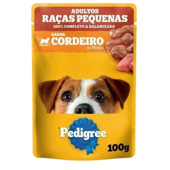 Sachê Pedigree - Cães Adultos Raças Pequenas - Cordeiro