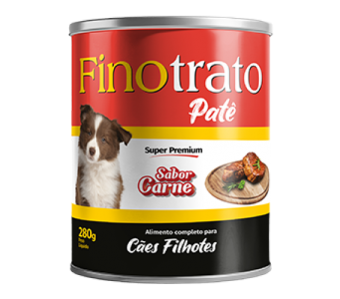 Finotrato Patê Carne Cães Filhotes 280g