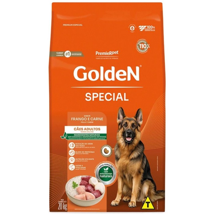 Golden Special - Cães Adultos - Frango e Carne
