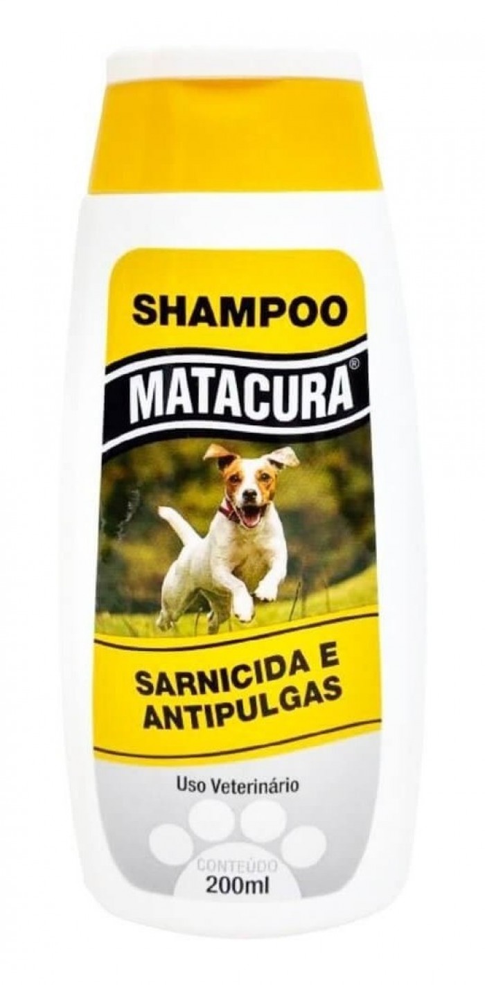 Shampoo Matacura Sarnicida e Antipulgas 200ml