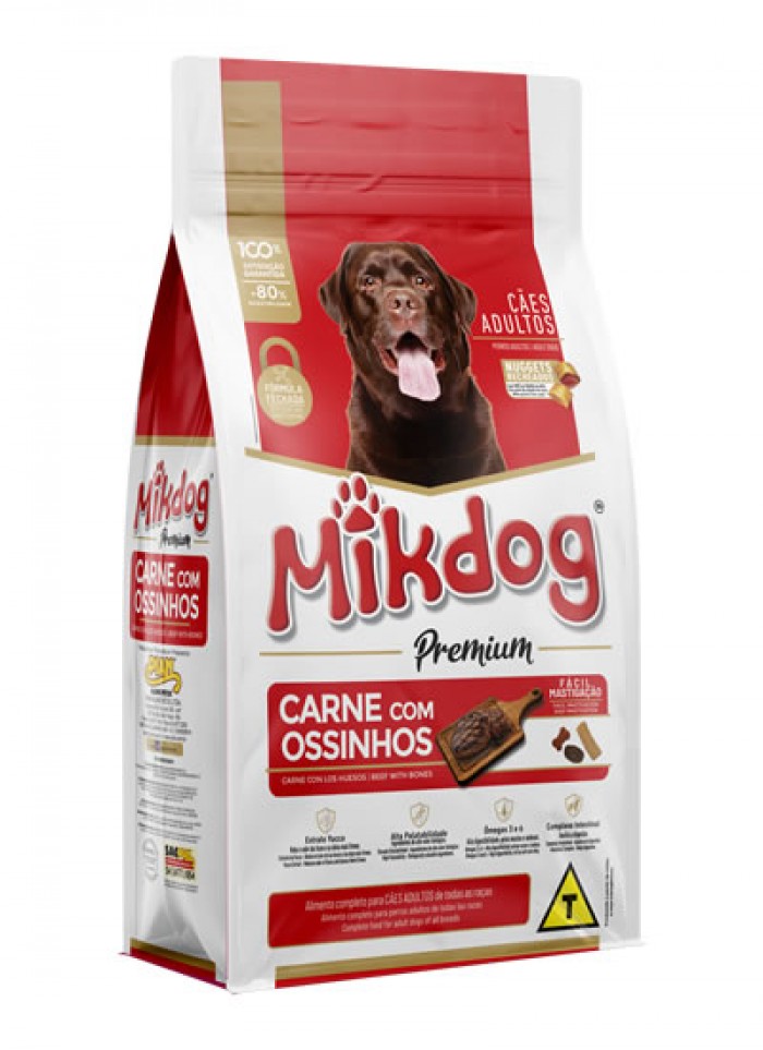 Mikdog Carne e Ossinhos
