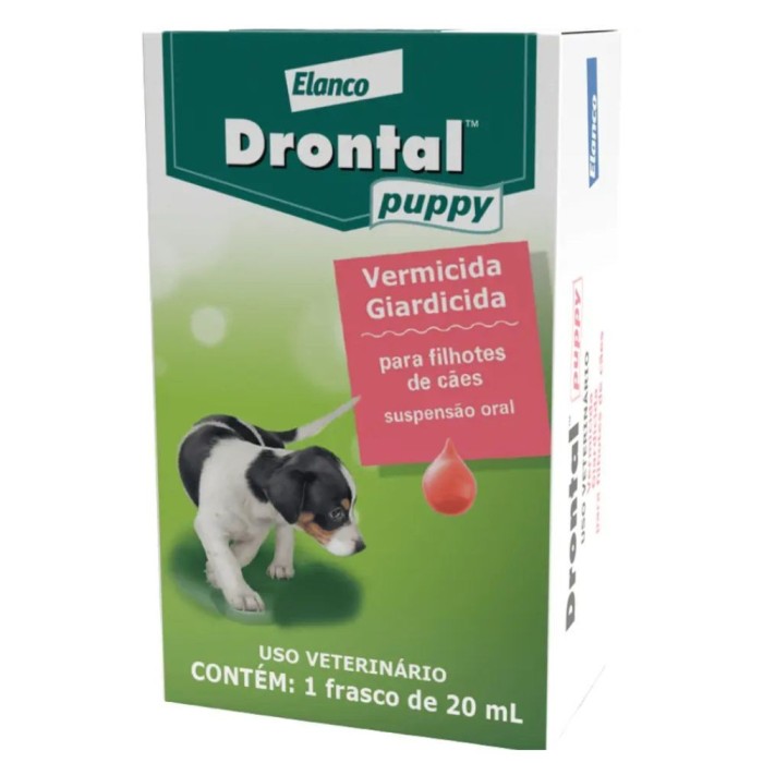 Drontal Puppy - Vermicida e giardicida para filhotes de cães