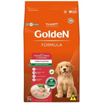 Golden Formula - Cães Filhotes - Frango, Arroz e Vegetais