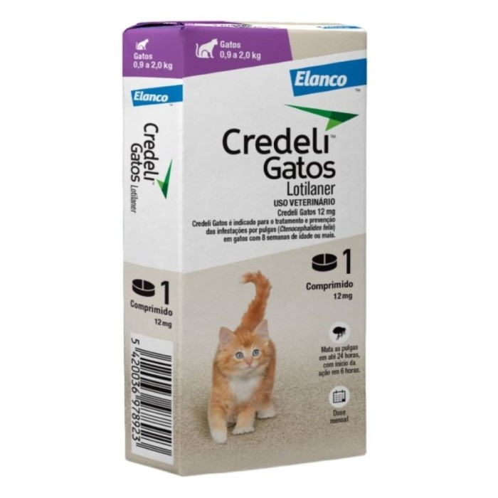 Credeli Gatos - comprimido antipulgas