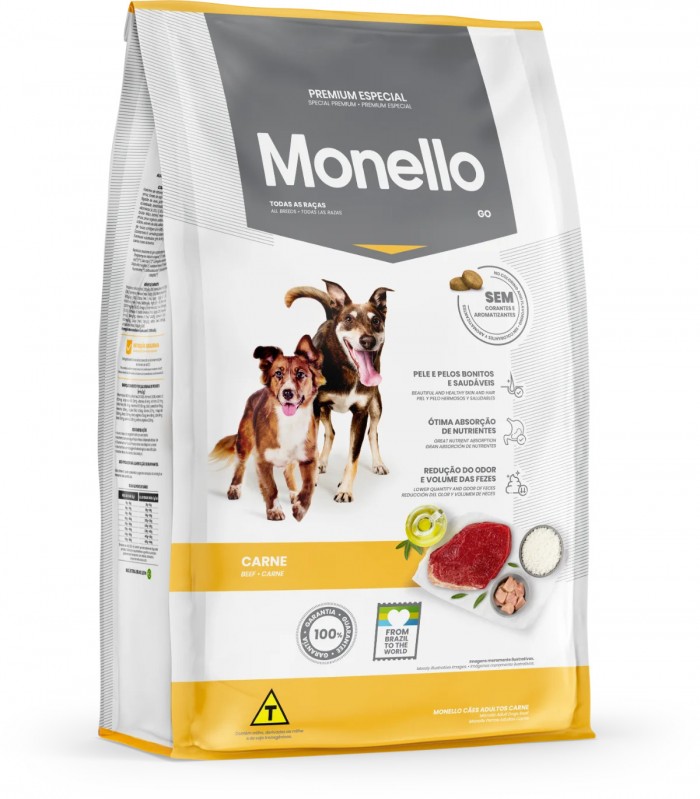 Monello Especial Cães Adultos Go 15 Kg