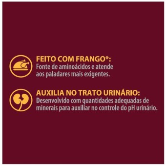 Sachê Gran Plus Gourmet - Gatos Adultos, Trato Urinário - Frango