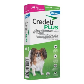 Credeli PLUS - antipulgas, carrapatos e vermes para Cães