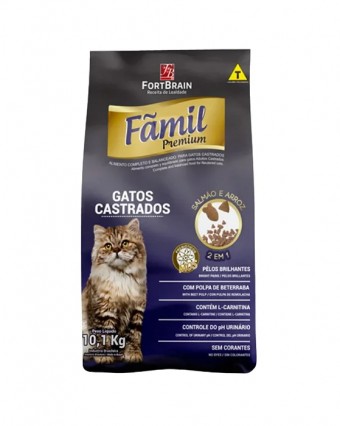 Fãmil Gatos Castrados 10 Kg
