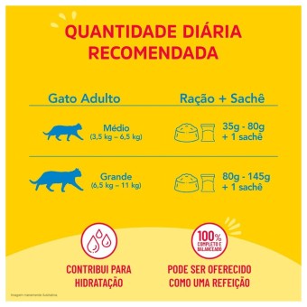 Sachê Friskies - Gatos Adultos - Atum ao Molho