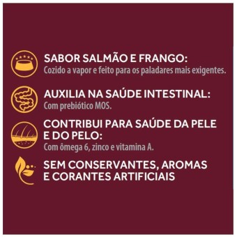 Sachê Gran Plus Gourmet - Cães Adultos - Salmão e Frango